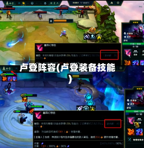 卢登阵容(卢登装备技能)-第2张图片