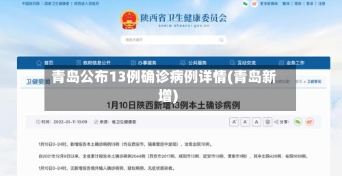 青岛公布13例确诊病例详情(青岛新增)-第2张图片