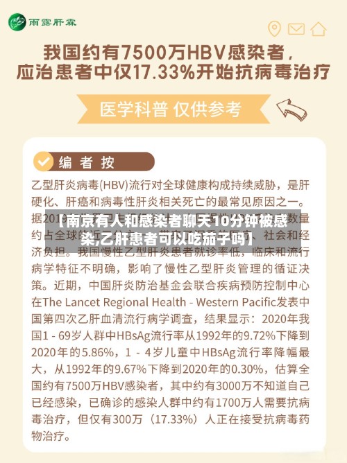 【南京有人和感染者聊天10分钟被感染,乙肝患者可以吃茄子吗】-第2张图片