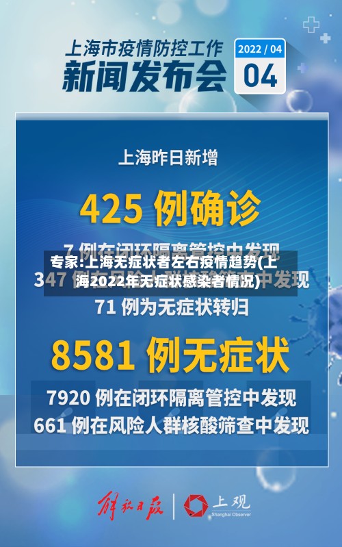 专家:上海无症状者左右疫情趋势(上海2022年无症状感染者情况)