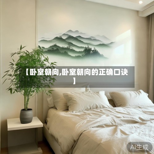 【卧室朝向,卧室朝向的正确口诀】-第3张图片