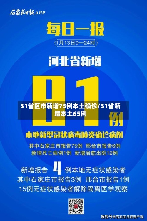 31省区市新增75例本土确诊/31省新增本土65例-第2张图片