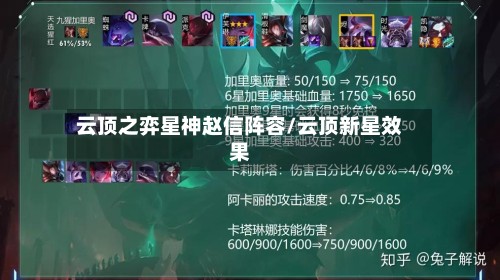 云顶之弈星神赵信阵容/云顶新星效果-第2张图片