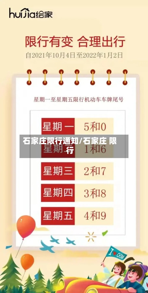 石家庄限行通知/石家庄 限行