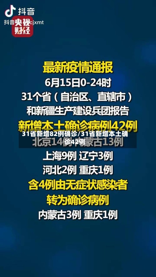 31省新增82例确诊/31省新增本土确诊42例-第2张图片