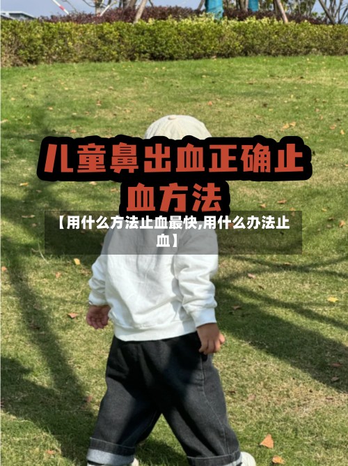 【用什么方法止血最快,用什么办法止血】-第3张图片
