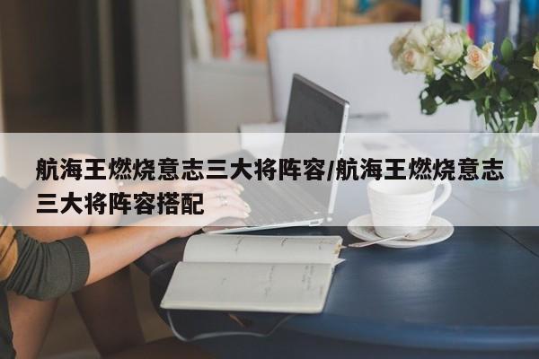 航海王燃烧意志三大将阵容/航海王燃烧意志三大将阵容搭配